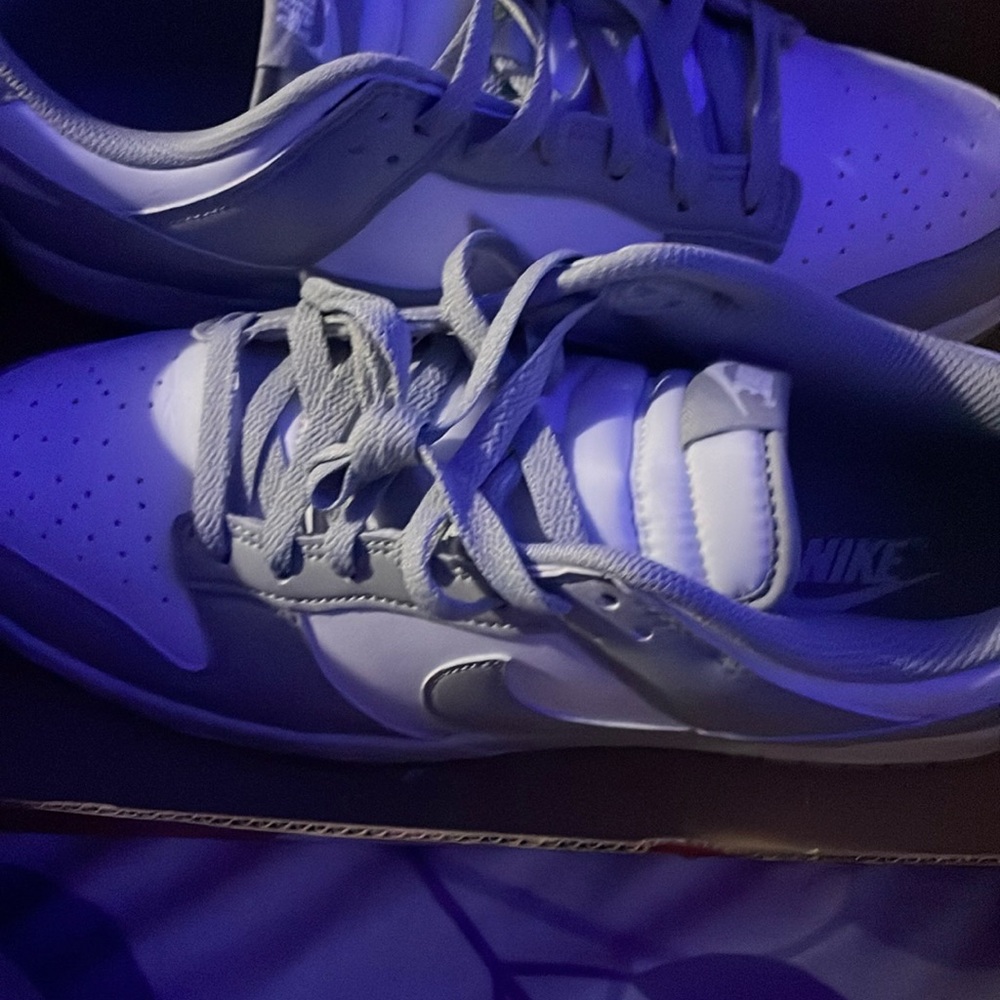 Nike White and Gray Sneakers